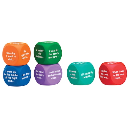 Learning Resources Writing Prompt Cubes, PK12 7232